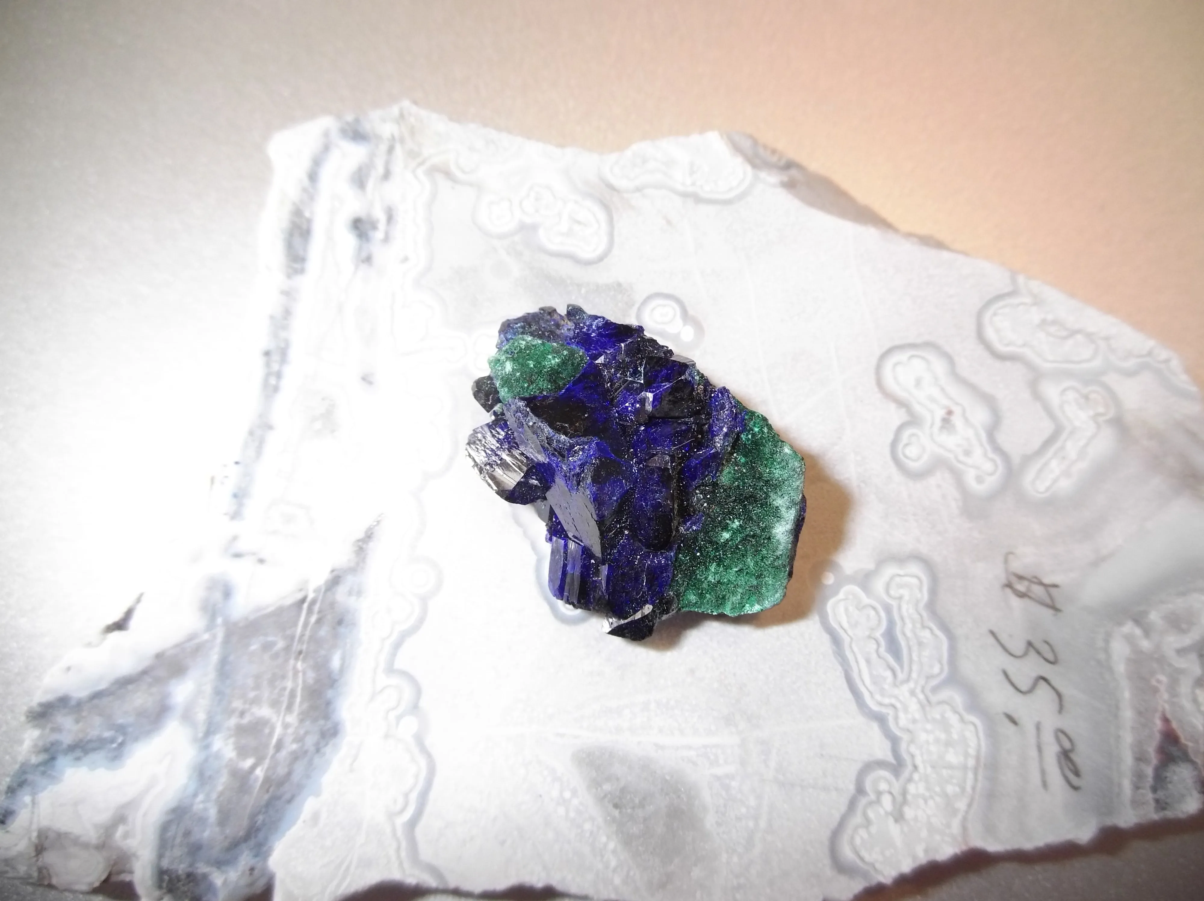 81.0ct GEM AZURITE MALACHITE SPECIMEN TOP QUALITY