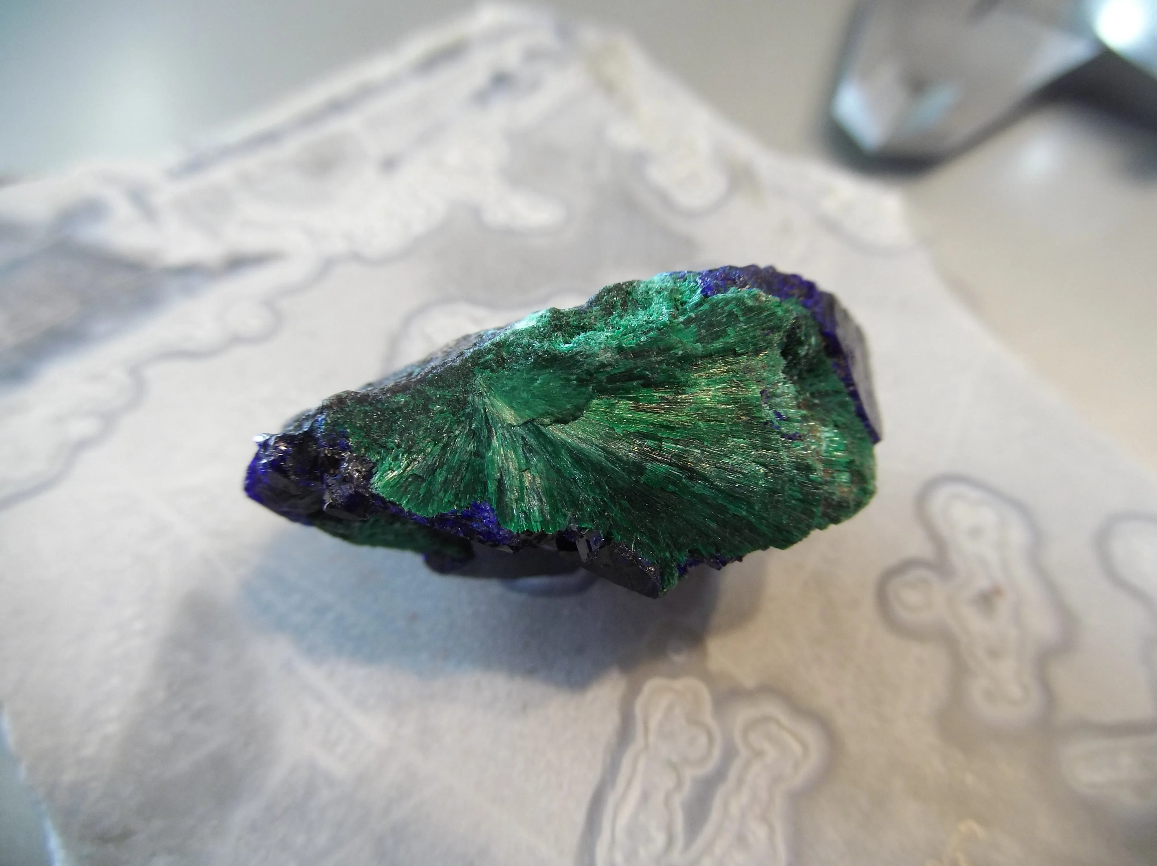 81.0ct GEM AZURITE MALACHITE SPECIMEN TOP QUALITY