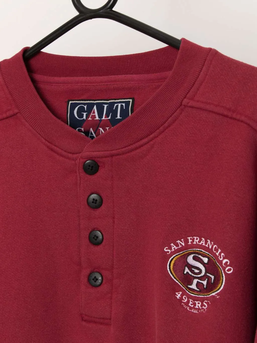 90s vintage Galt Sand San Francisco red sweatshirt  – Large / XL