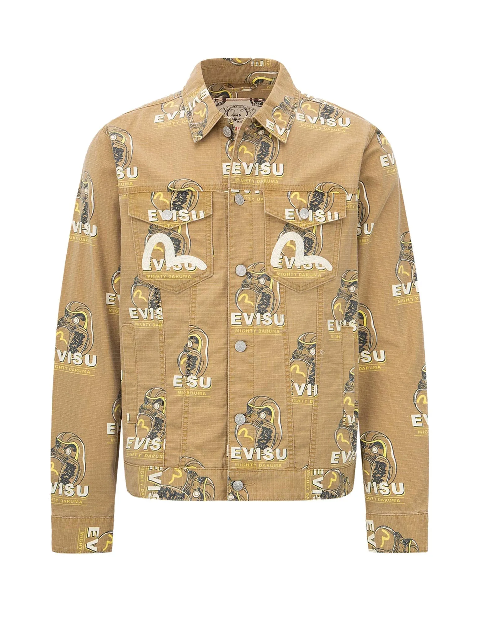 Allover Daruma Print Jacket