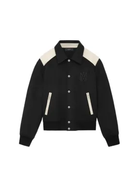 AMIRI Men's Black Wool Blend Western Jacket for FW24