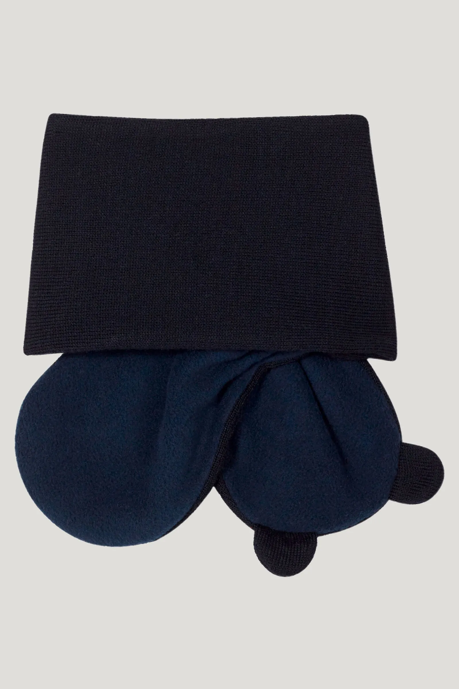 Baby Boy's Navy Bear Cub Scarf