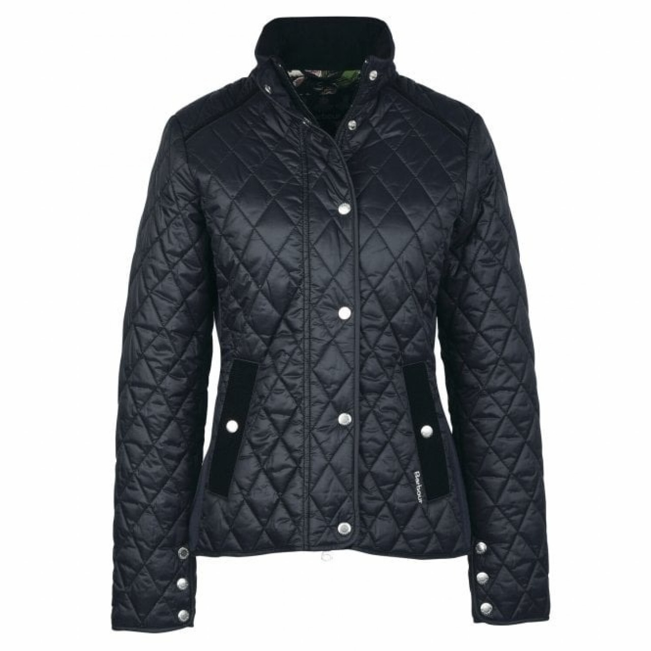 Barbour Yarrow Quilt Black