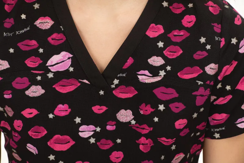 Betsey Johnson Iris Top - Lips