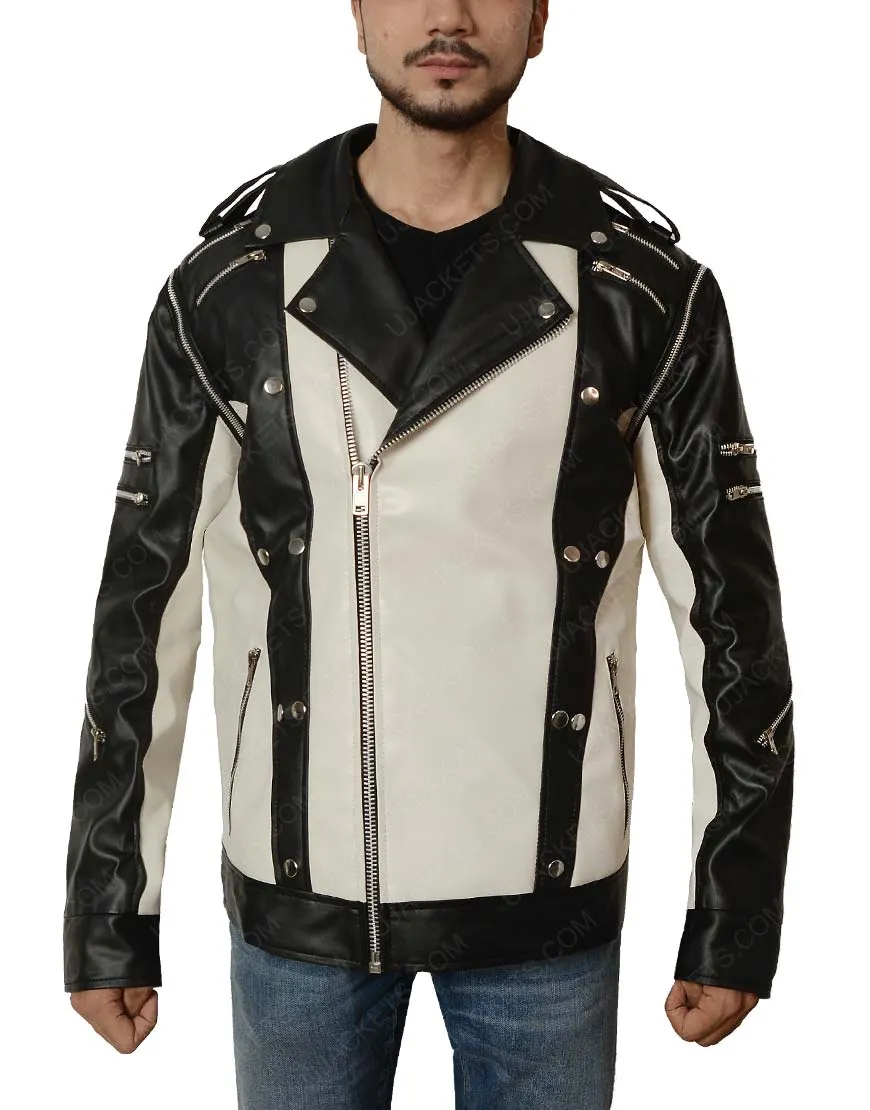 Black and White Michael Jackson Pepsi Jacket - Michael Jackson Jacket