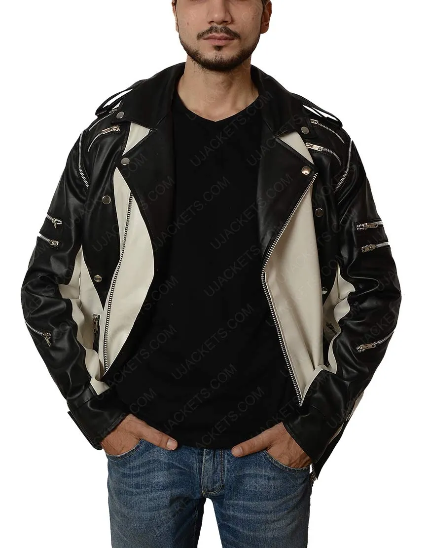 Black and White Michael Jackson Pepsi Jacket - Michael Jackson Jacket