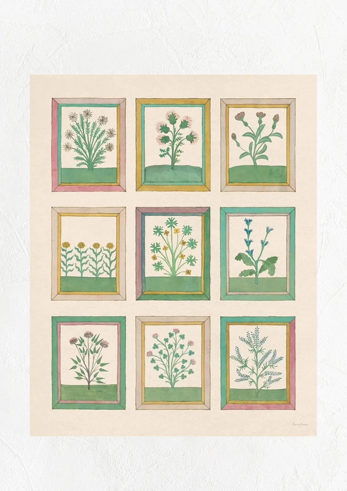 Book of Herbs Print