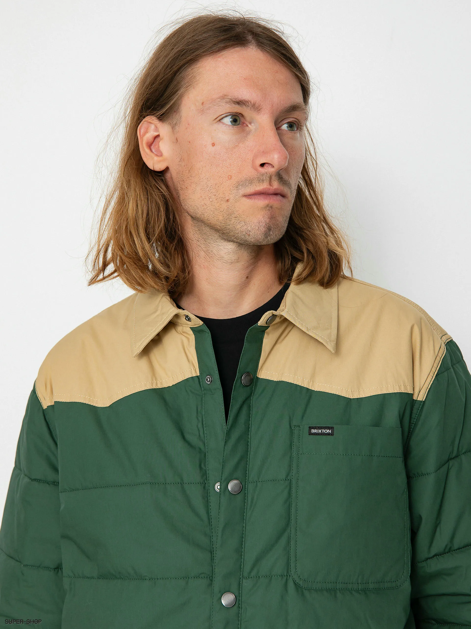 Brixton Cass Jacket (pine needle/sand)