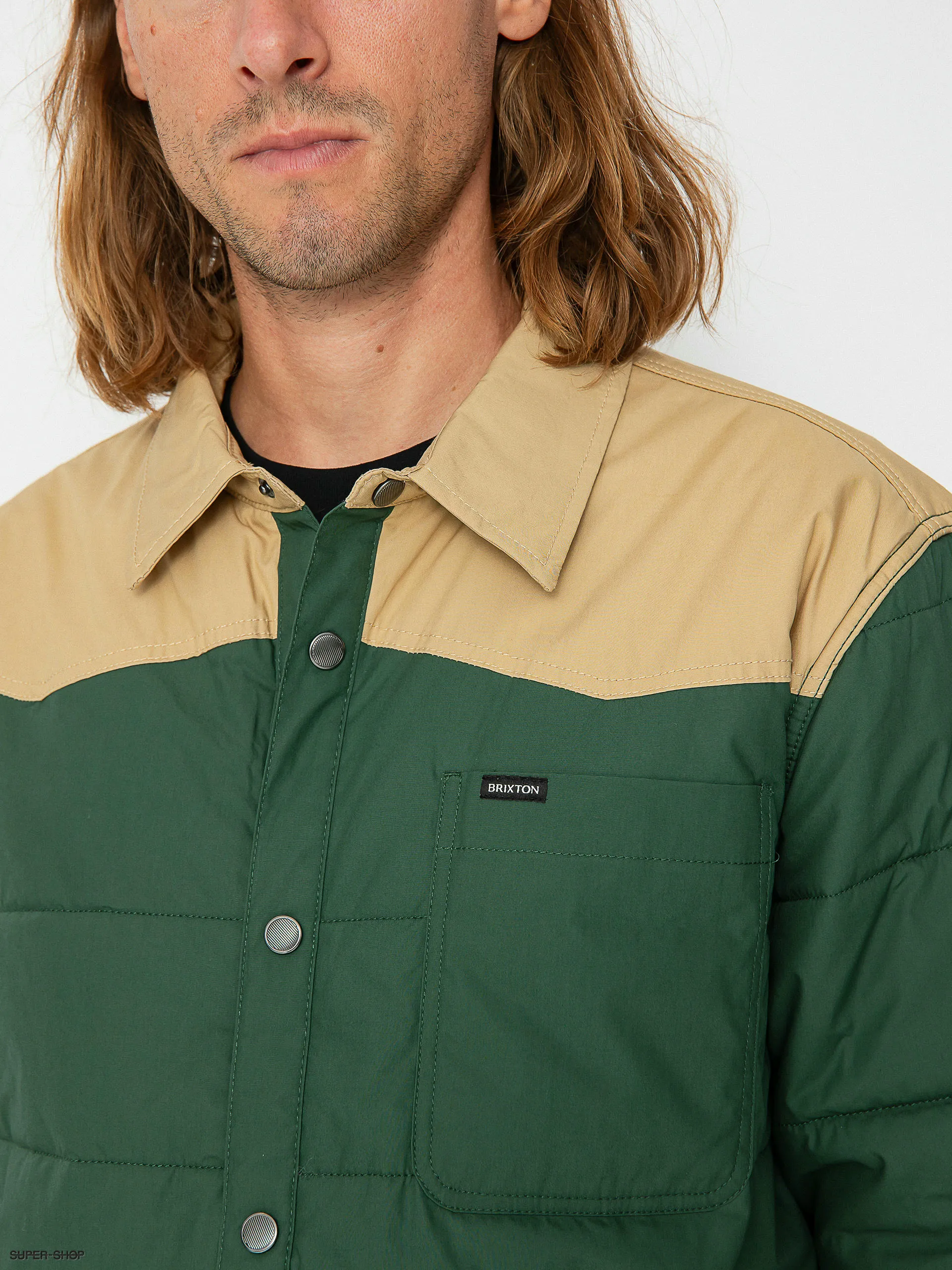 Brixton Cass Jacket (pine needle/sand)