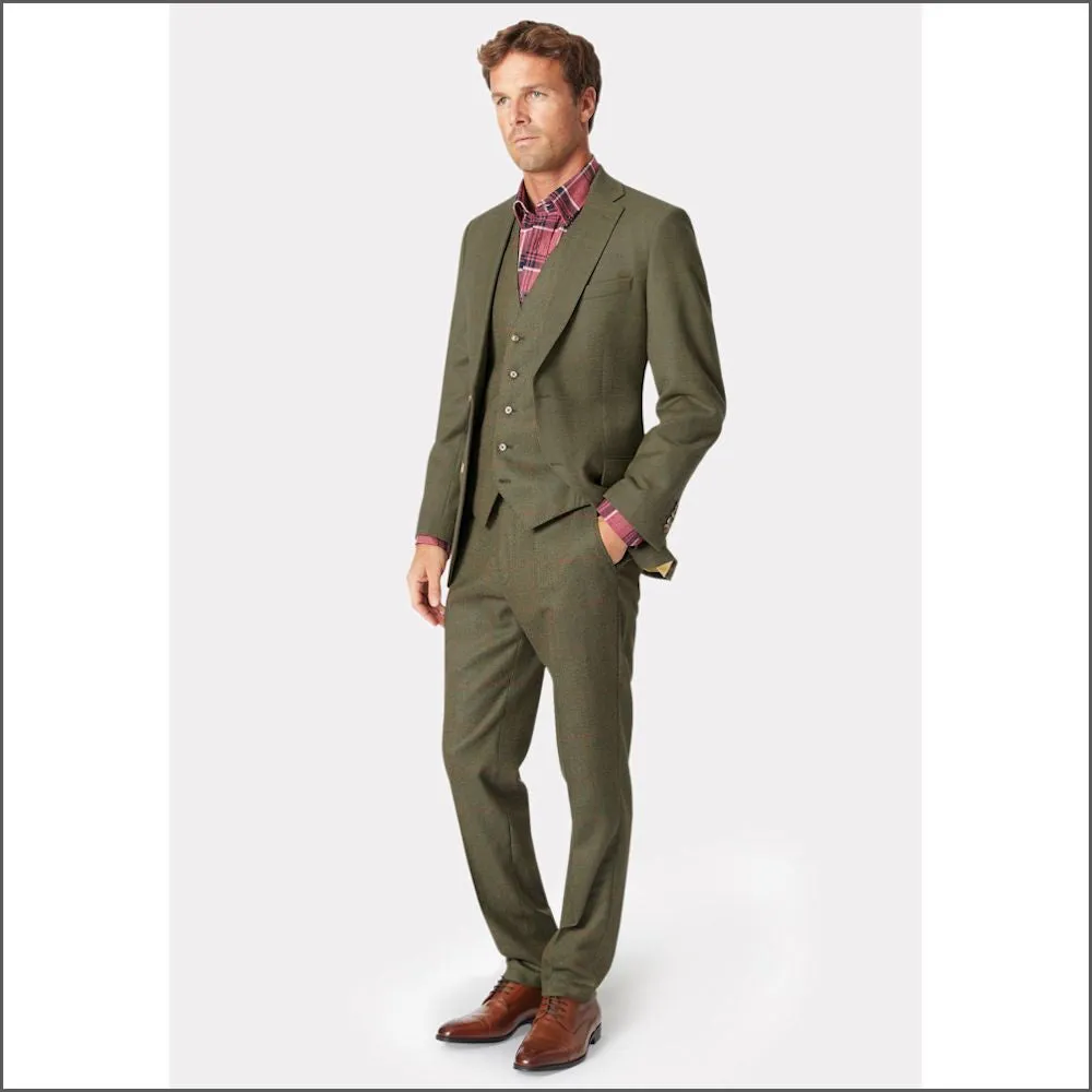 Brook Taverner Dalton Tweed Suit Jacket-