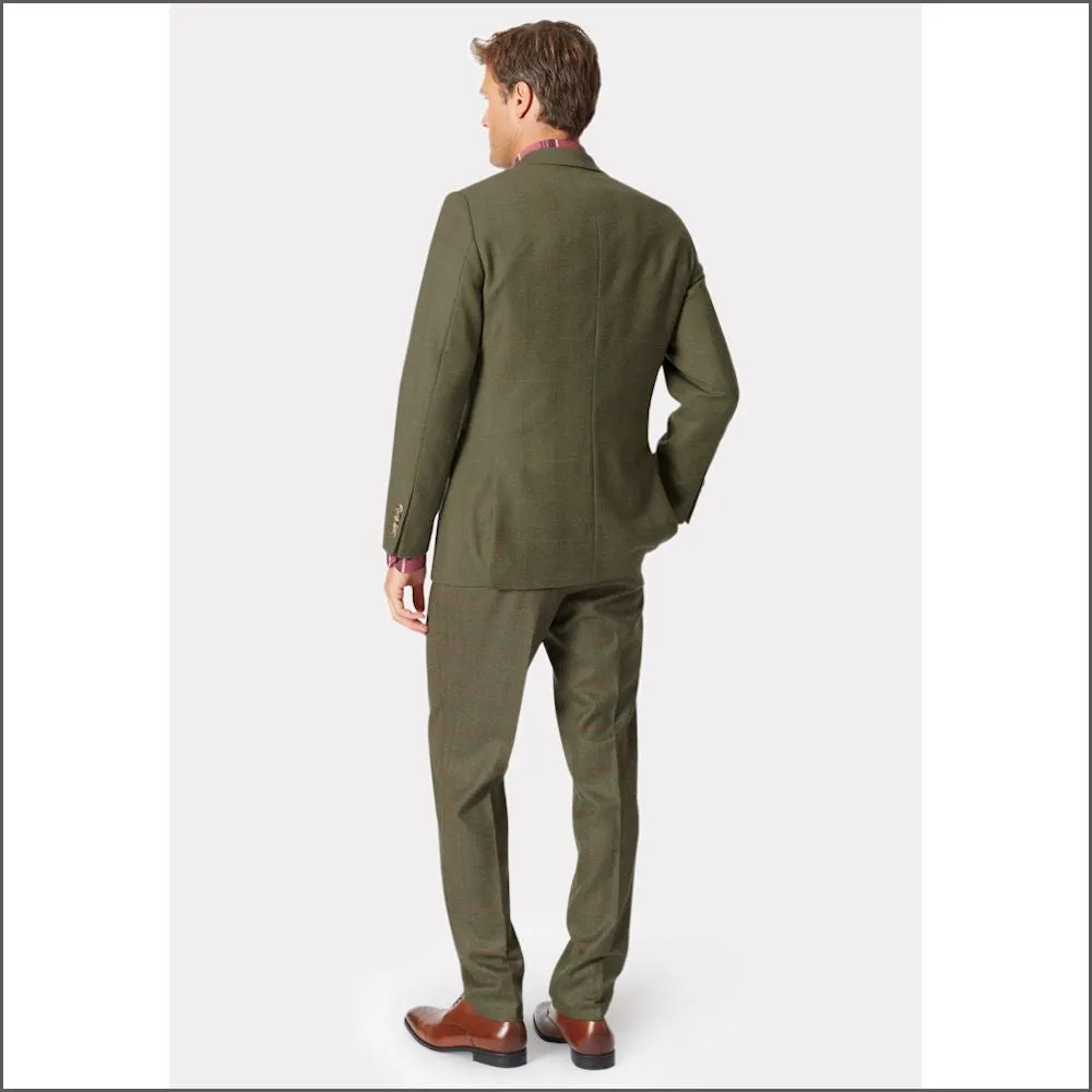 Brook Taverner Dalton Tweed Suit Jacket-