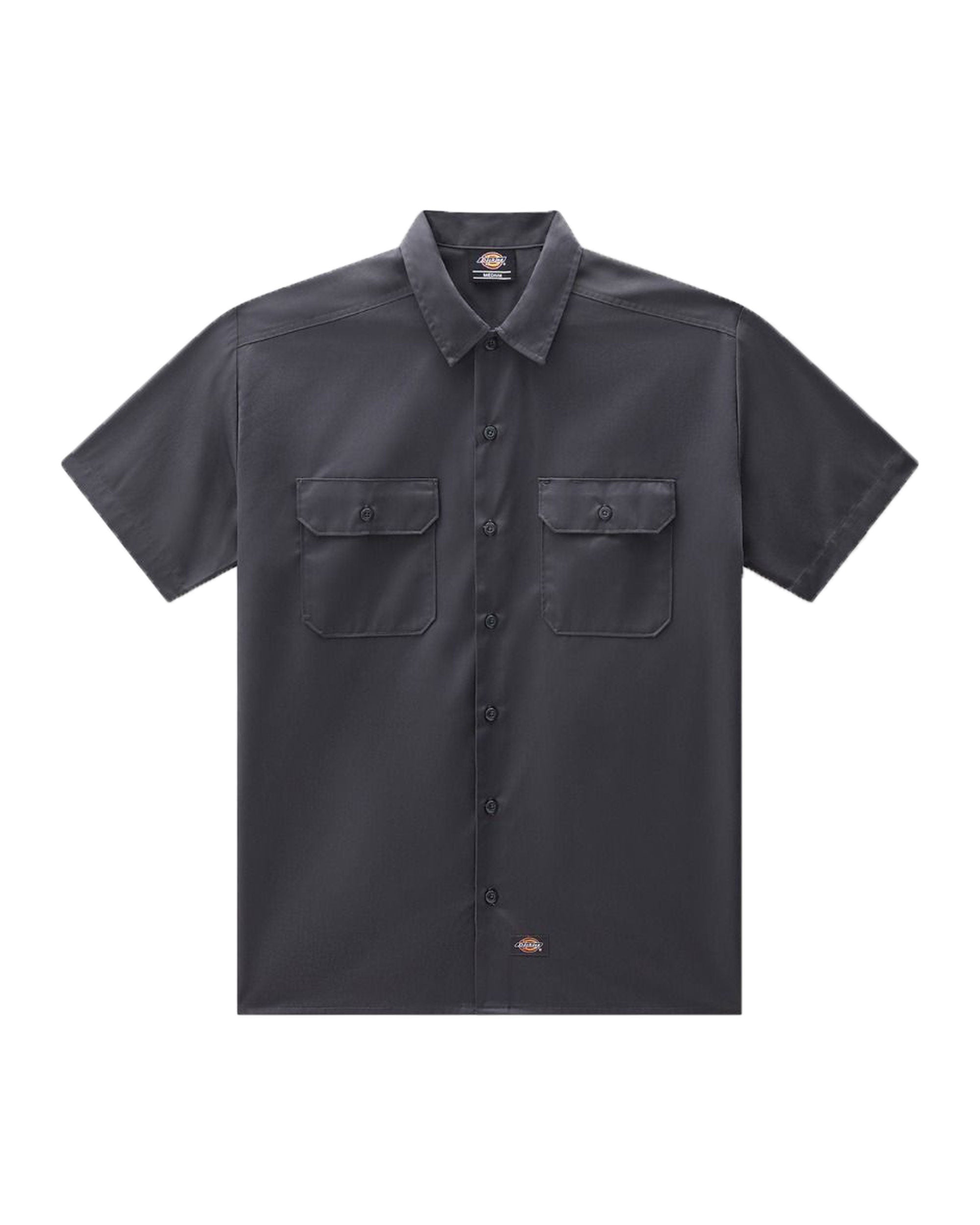 Camicia Dickies Work Shirt SS Rec Charcoal