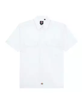 Camicia Dickies Work Shirt SS Rec White