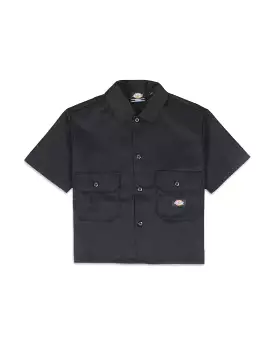 Camicia Dickies Work Shirt SS W Rec Black