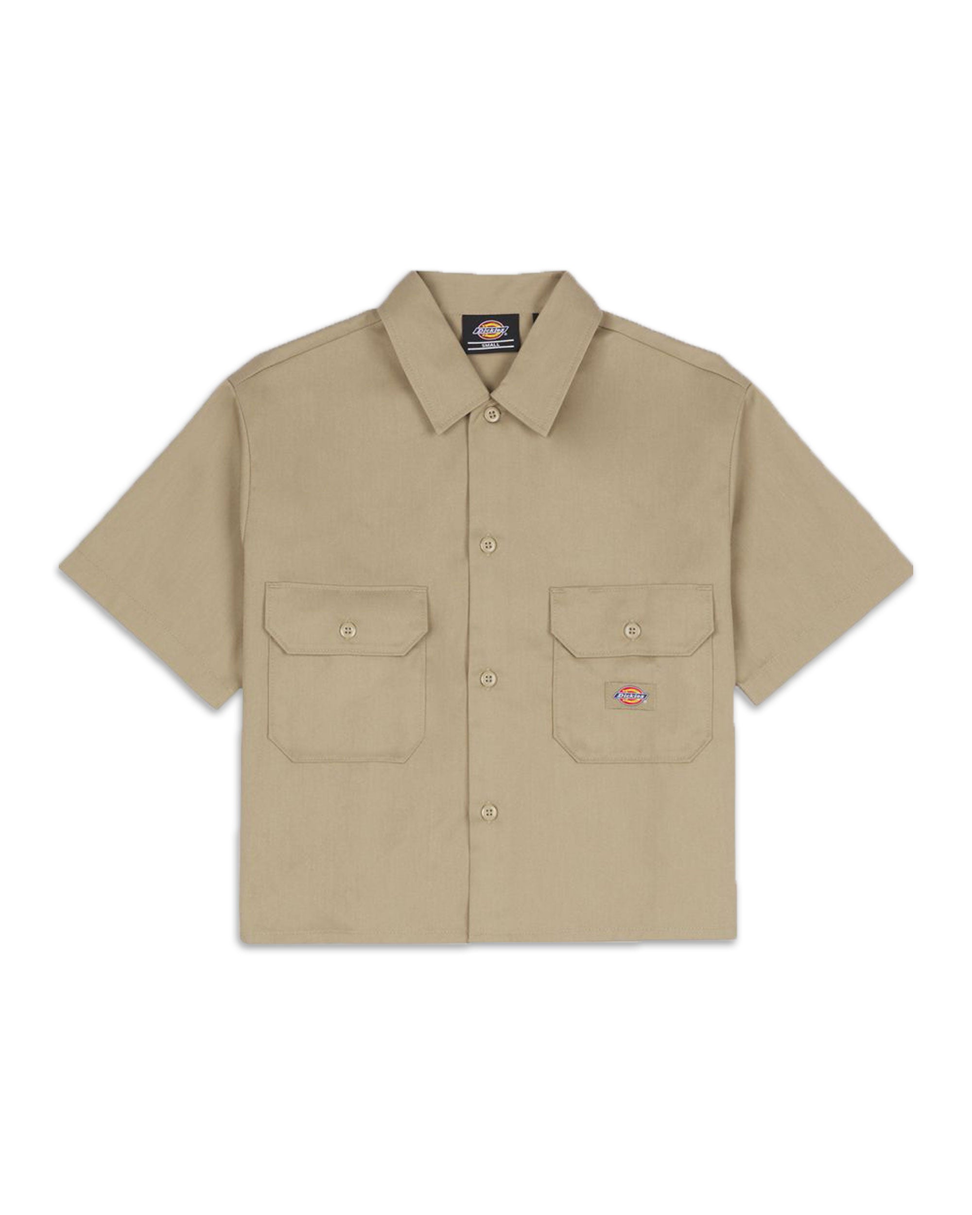 Camicia Dickies Work Shirt SS W Rec Khaki