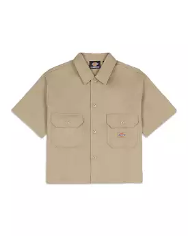 Camicia Dickies Work Shirt SS W Rec Khaki