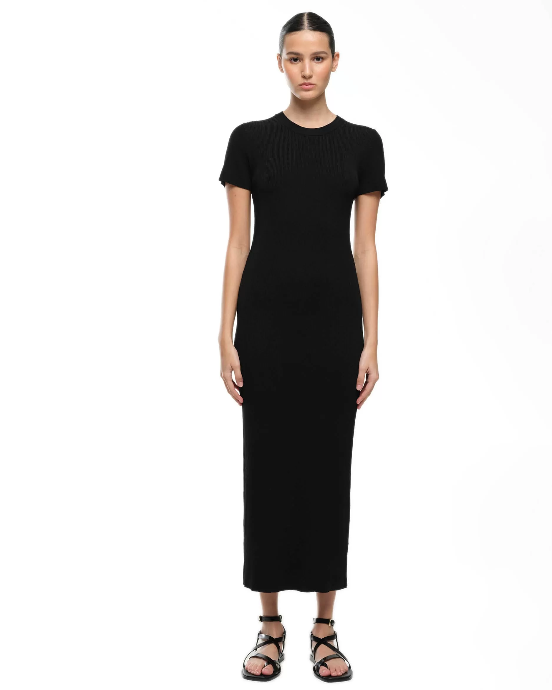 CAMILLA KNIT DRESS - BLACK