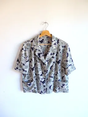 Camisa Vintage Hortensia