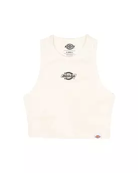 Canotta Donna Dickies Powers Vest W Bianco