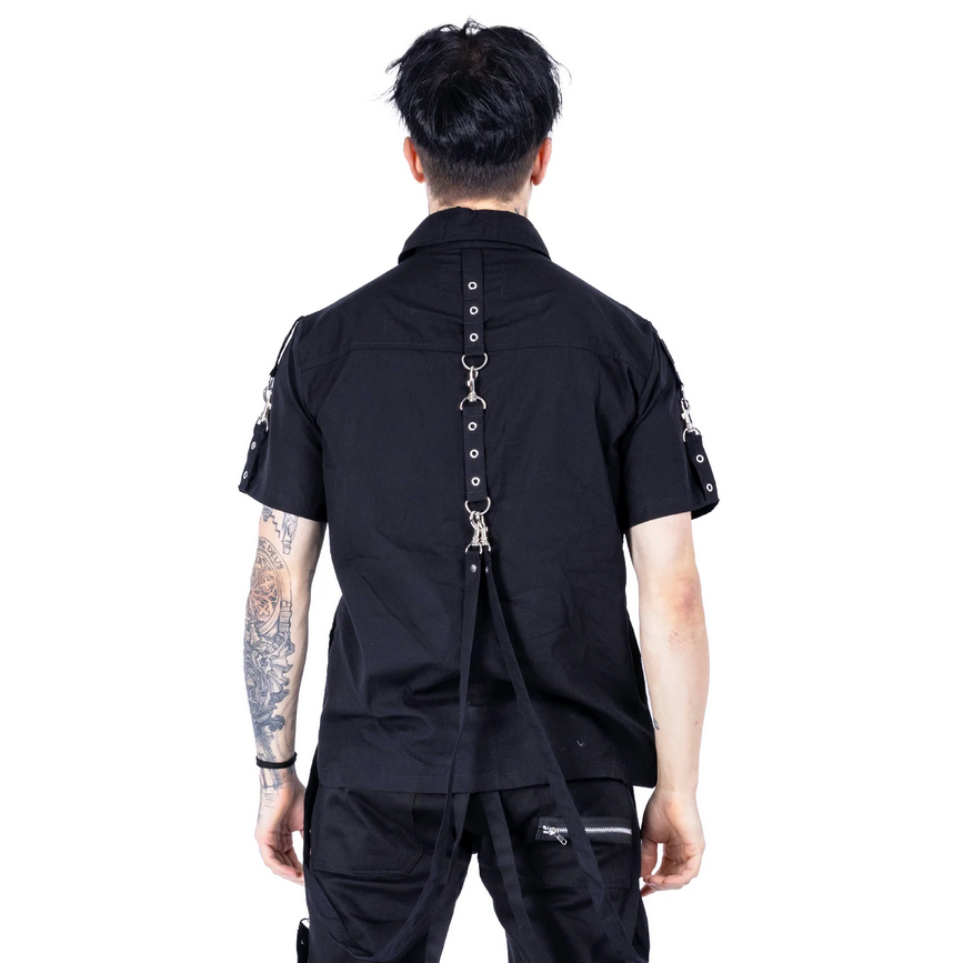 CASSIUS TOP - BLACK