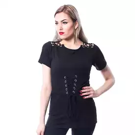 CHAR TOP - BLACK