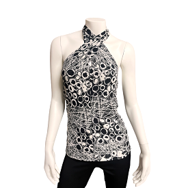 Chiku Top - Black & White