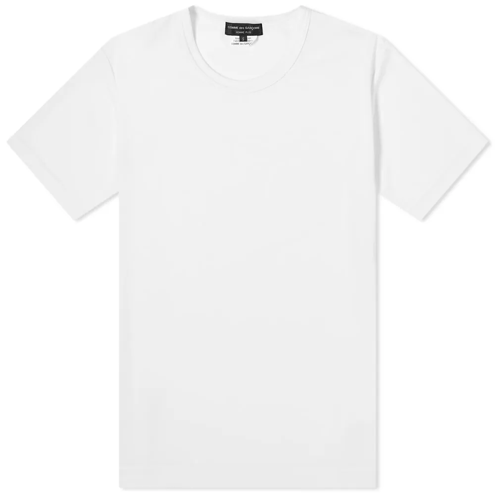 Comme des Garcons Homme Plus Mesh T-ShirtWhite