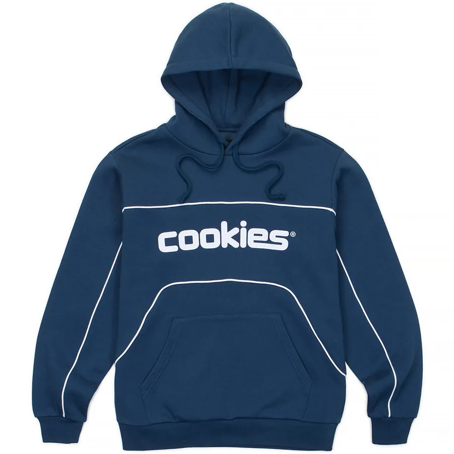 Cookies Hooliganism Fleece Hoodie With Contrast Piping