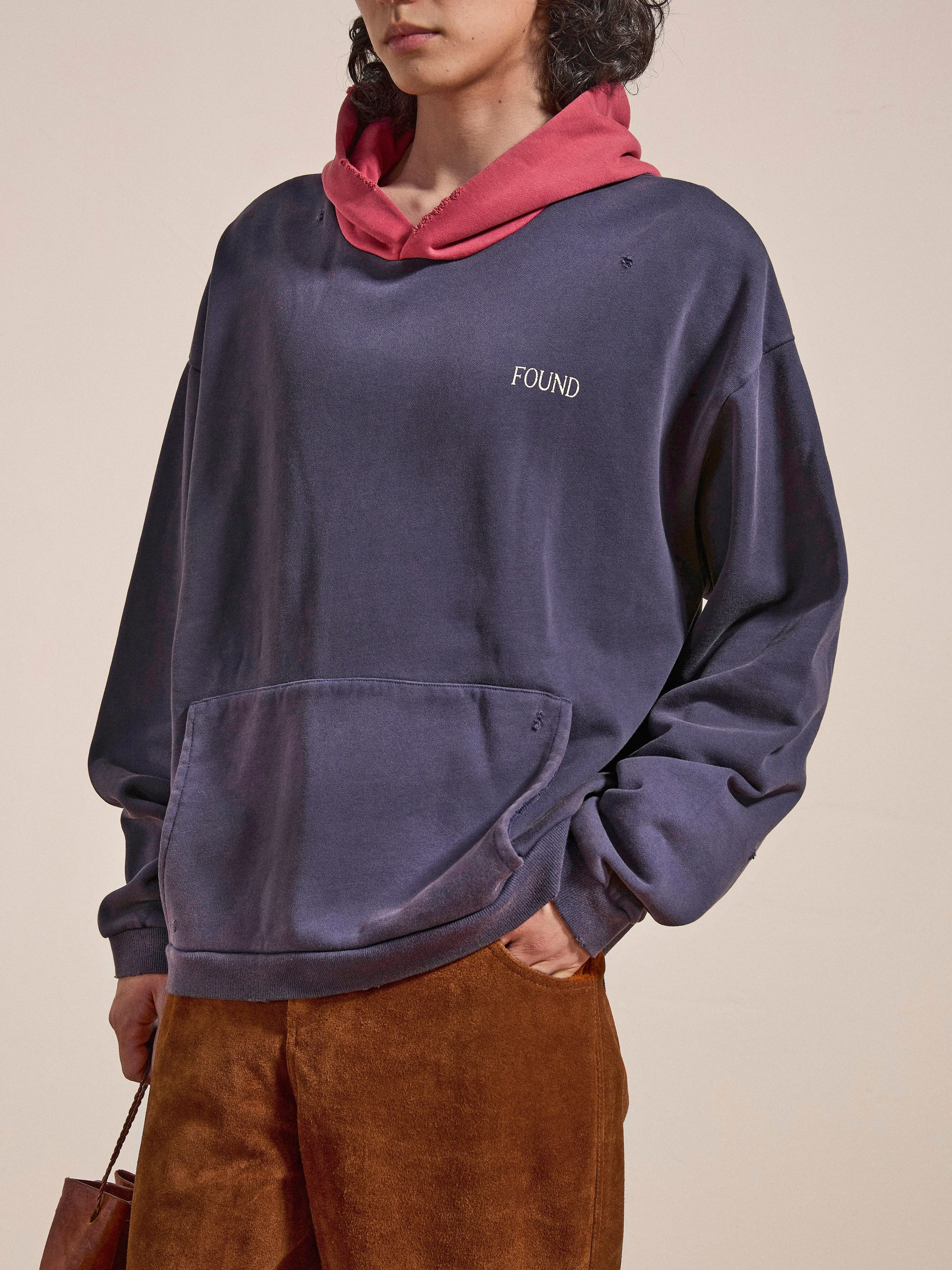 Distressed Logo Hoodie