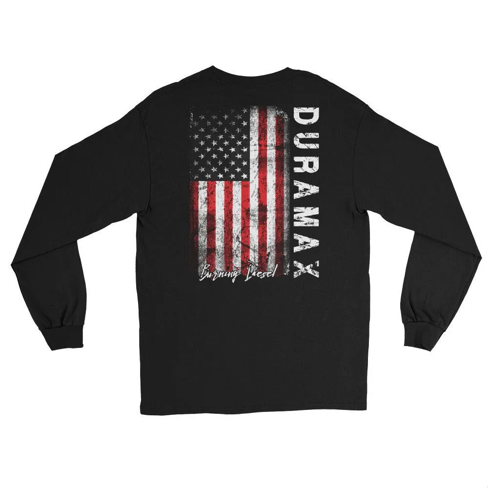 Duramax American Flag Long Sleeve T-Shirt