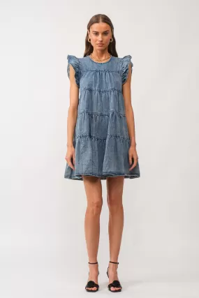 Elena Dress - Denim