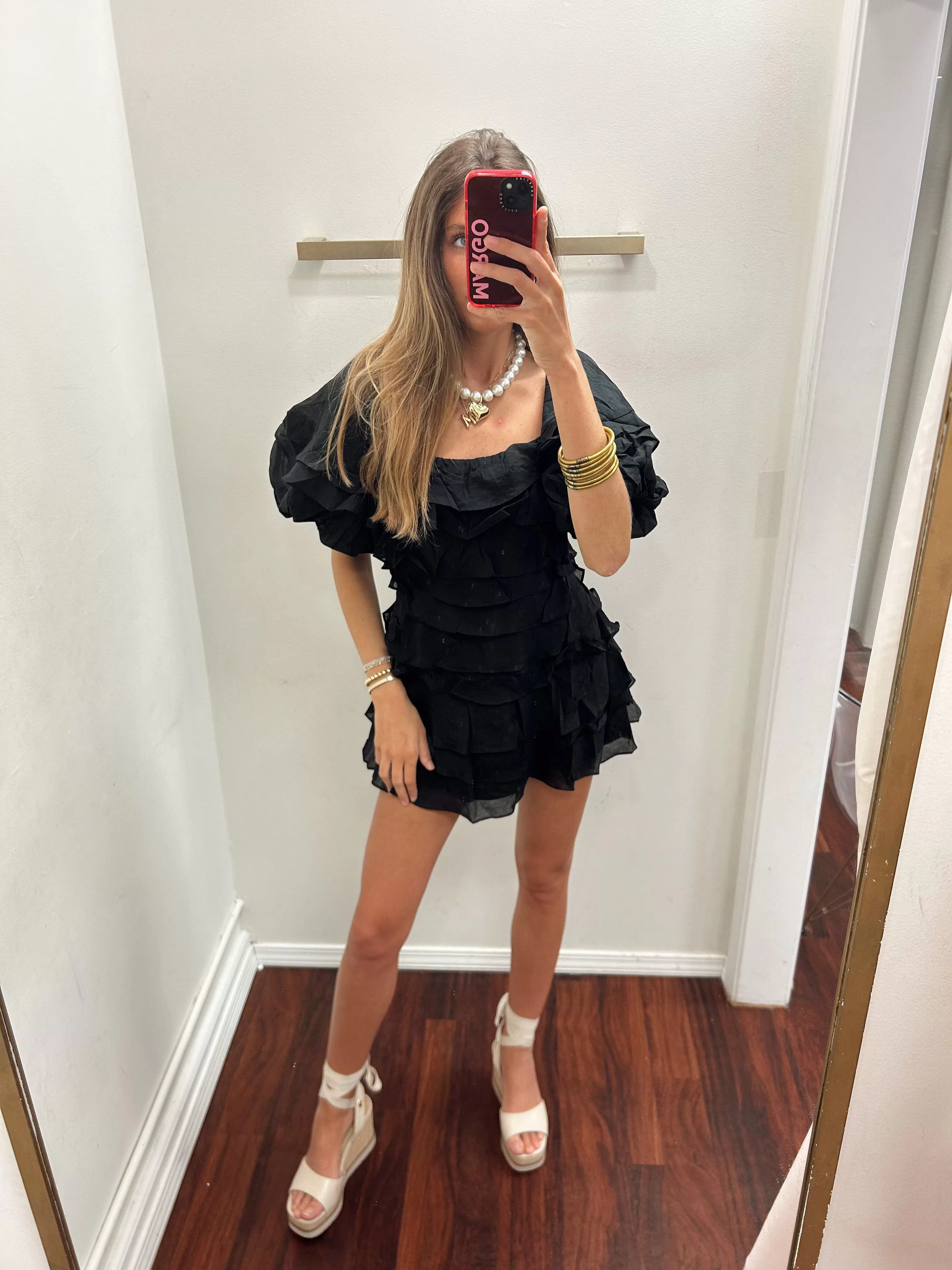 Ellie Ruffle Dress