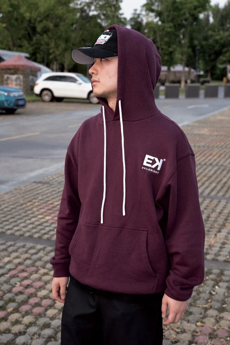 Embroidered Logo Hoodie