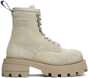 Eytys Beige Suede Michigan Boots