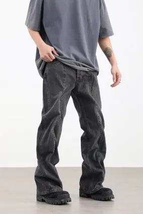 Folded Loose Jeans