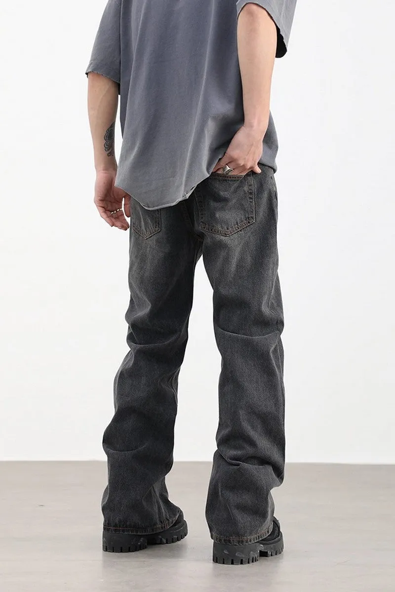 Folded Loose Jeans