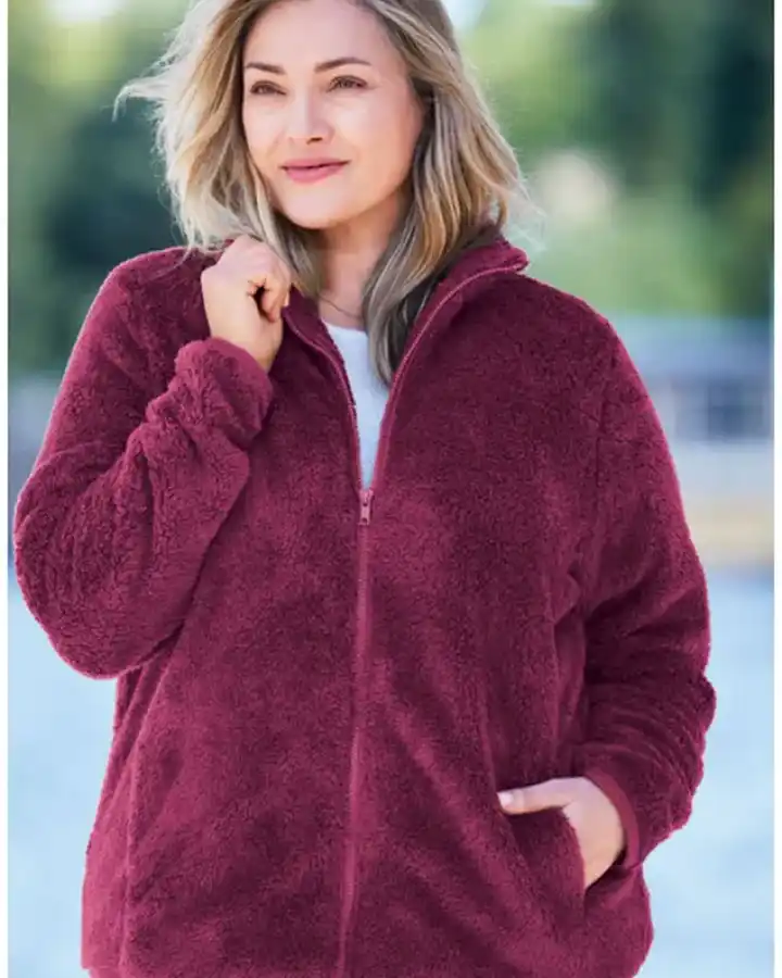 Fuzzy Fleece Jacket - William Jacket