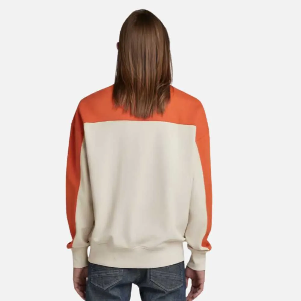 G-Star Colorblock Oversize Sweater Paprika