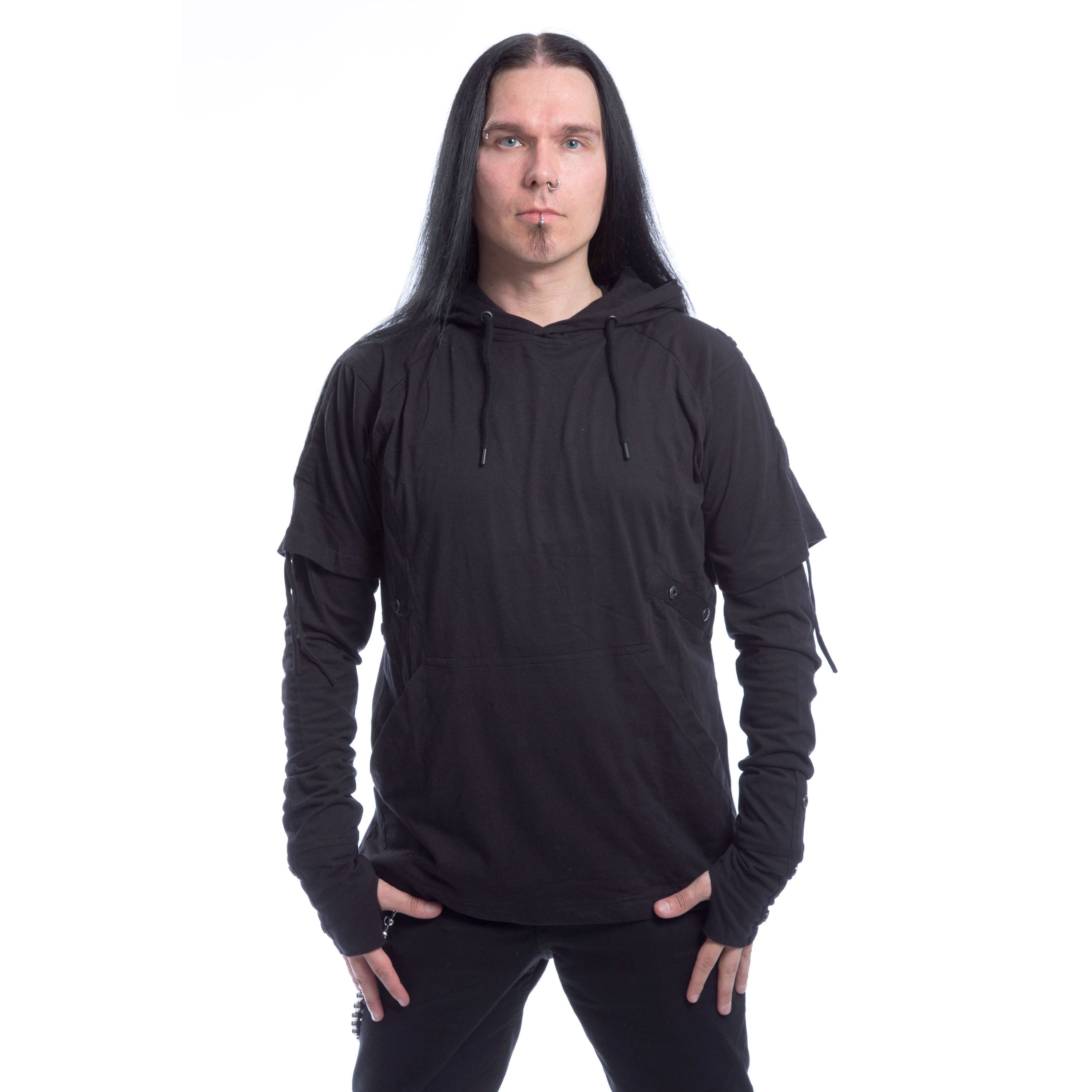 GAIUS TOP - BLACK