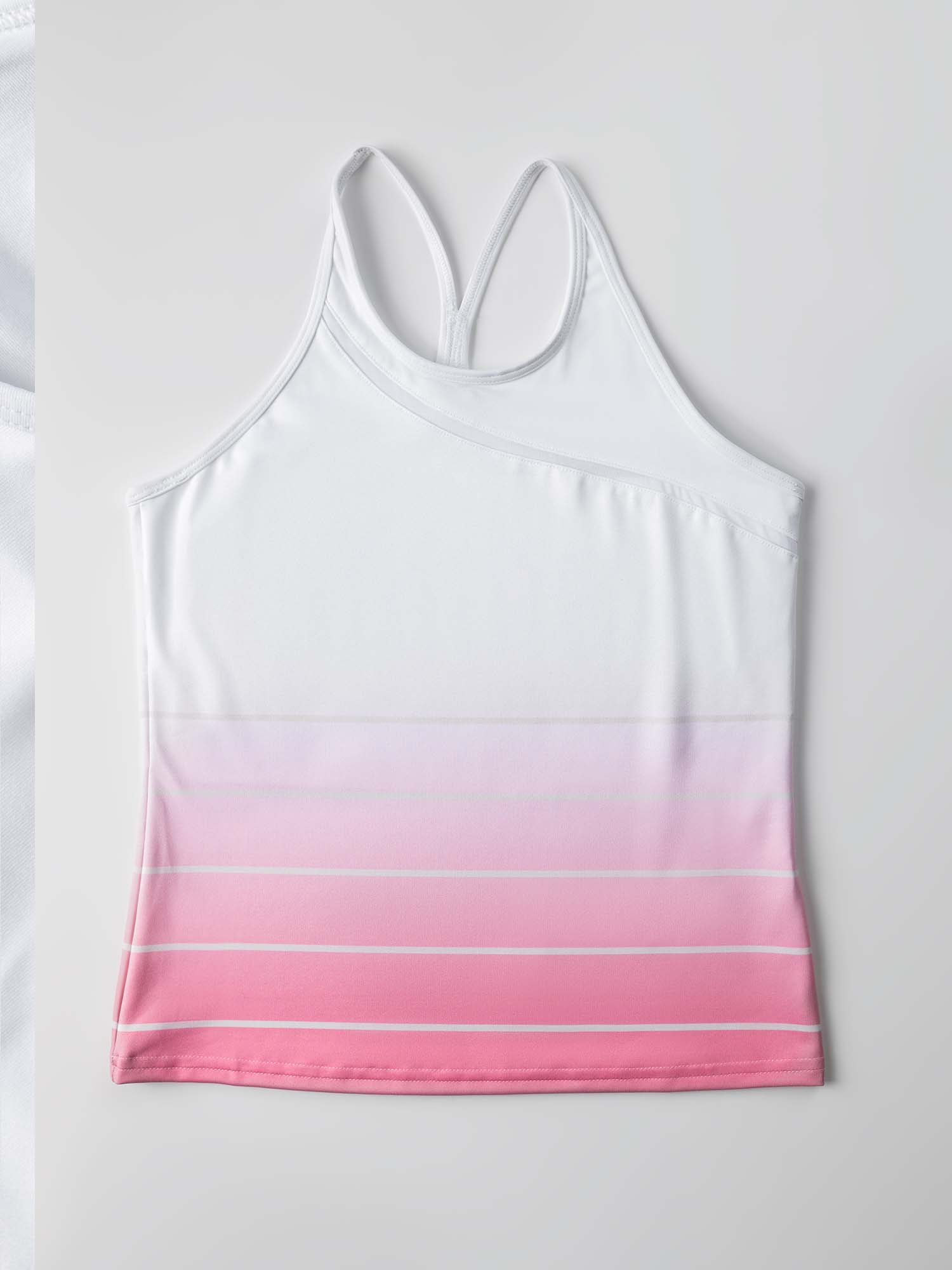 Girls Strappy Tank - Plumeria Ombre