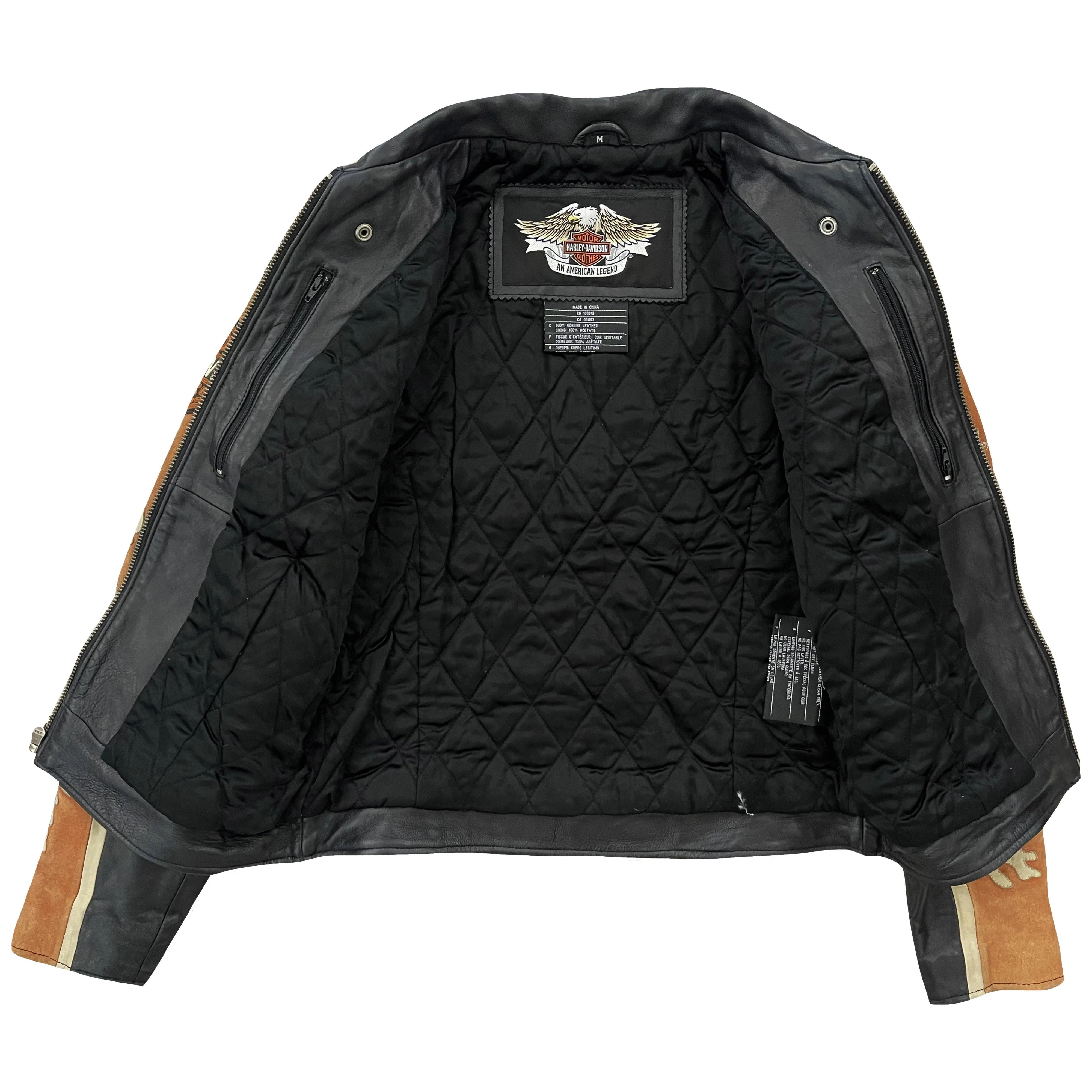 Harley Davidson Leather Biker Jacket