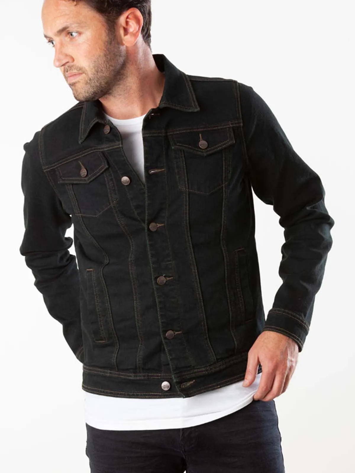 Harvard Denim Jacket Stretch - New Star