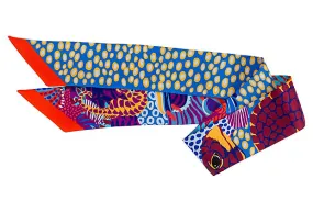 Hermès Silk Fish Twilly Scarf