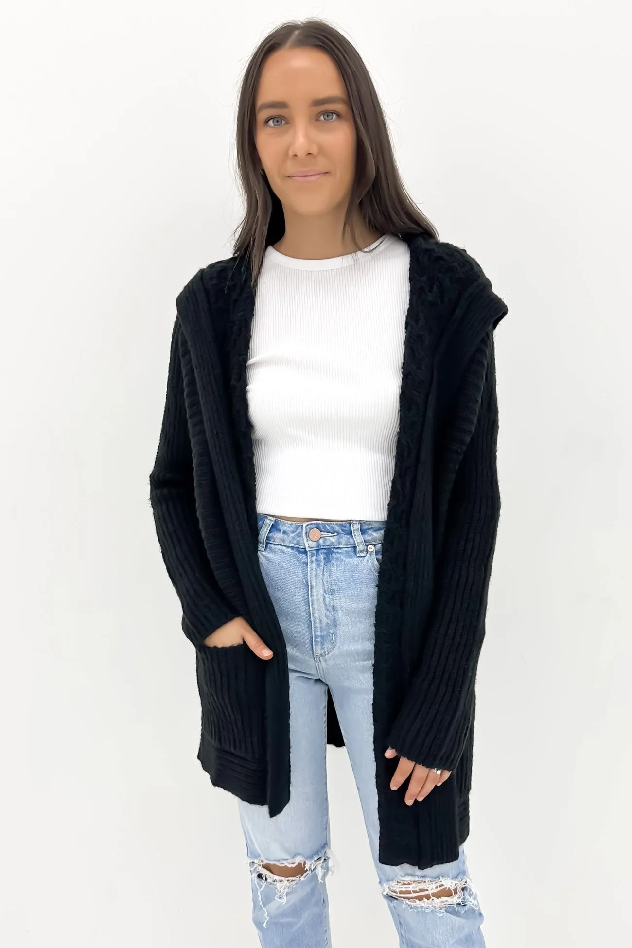 Homeward Bound II Cardigan Black