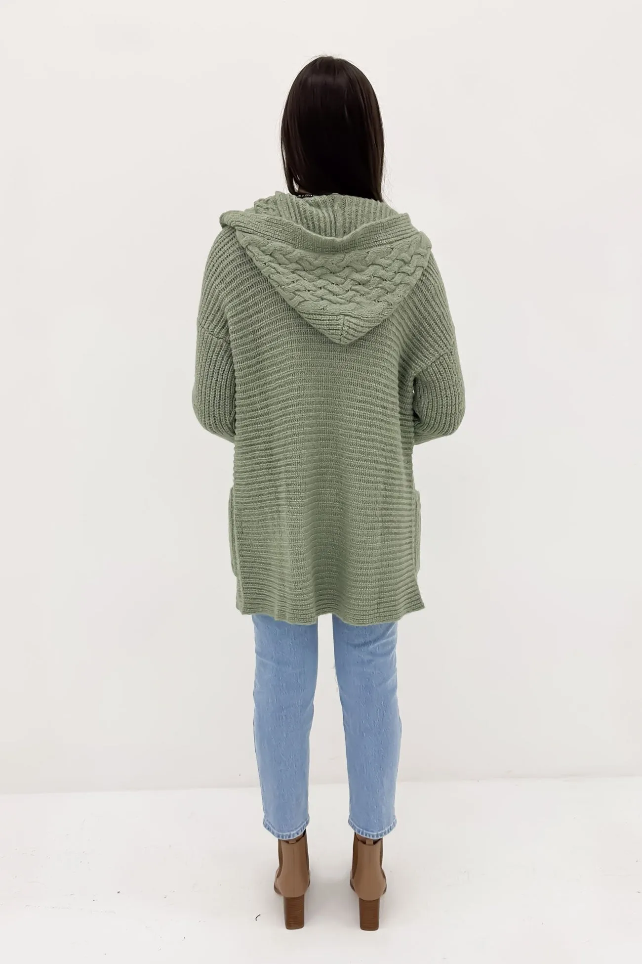 Homeward Bound II Cardigan Light Army