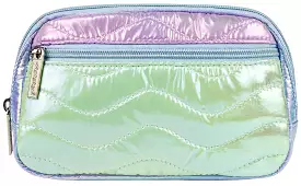 Iscream Iridescent Color Block Belt Bag