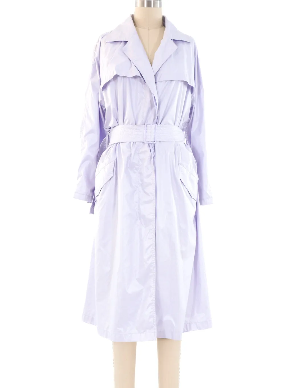 Issey Miyake Lavender Trench Coat