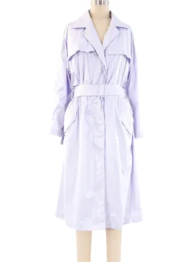 Issey Miyake Lavender Trench Coat