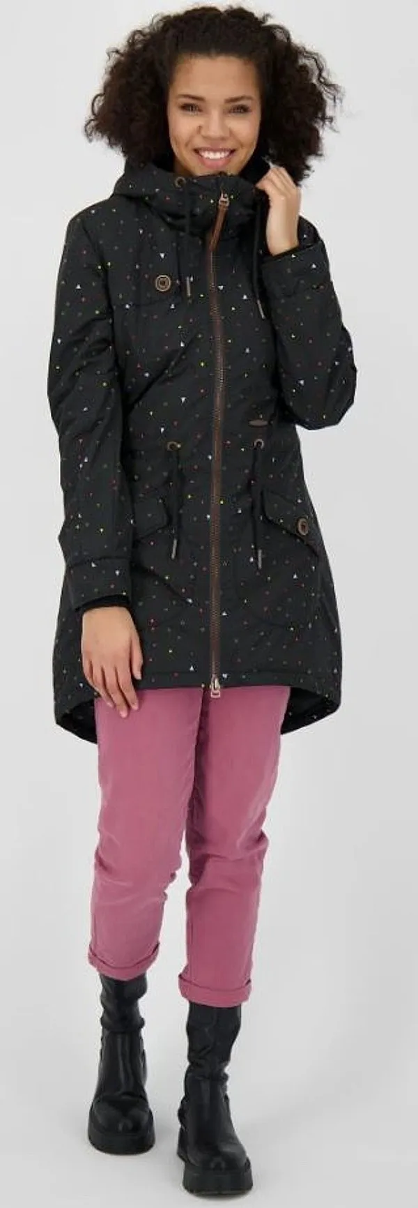 jacket ALIFE AND KICKIN Charlotte B - Moonless - women´s