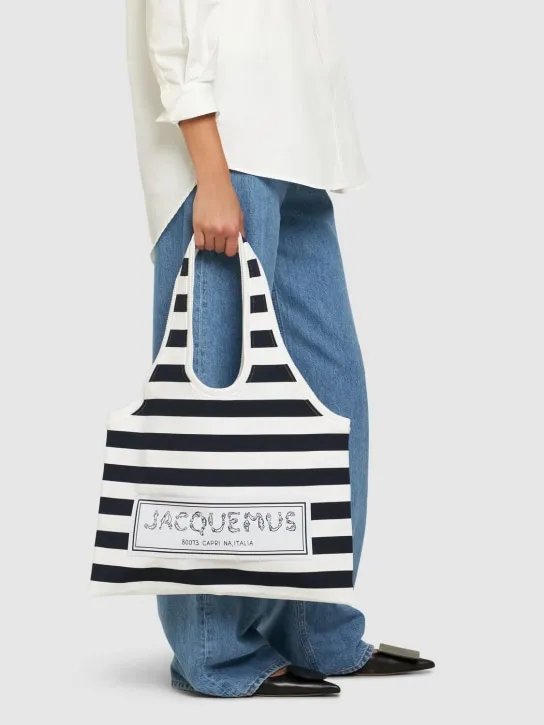 Jacquemus   Le Tote Marcel canvas bag 